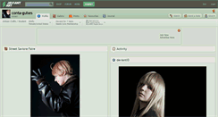 Desktop Screenshot of conta-guises.deviantart.com