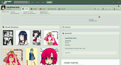 Desktop Screenshot of naruhina-love.deviantart.com