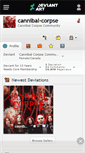 Mobile Screenshot of cannibal-corpse.deviantart.com