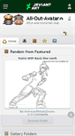 Mobile Screenshot of all-out-avatar.deviantart.com