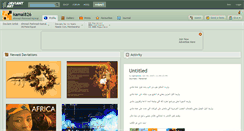 Desktop Screenshot of kamal826.deviantart.com