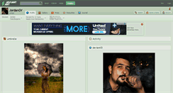 Desktop Screenshot of jordangv.deviantart.com