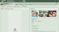 Desktop Screenshot of danimarion.deviantart.com
