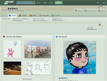 Tablet Screenshot of guelpacq.deviantart.com