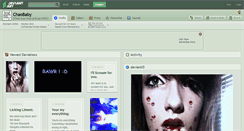 Desktop Screenshot of chaobaby.deviantart.com