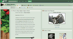 Desktop Screenshot of harpy-haven.deviantart.com