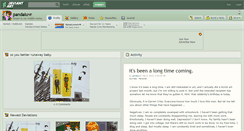 Desktop Screenshot of pandaluvr.deviantart.com