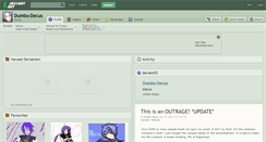 Desktop Screenshot of dumbo-decus.deviantart.com