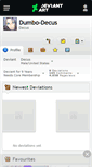Mobile Screenshot of dumbo-decus.deviantart.com