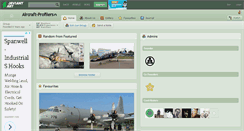 Desktop Screenshot of aircraft-profilers.deviantart.com