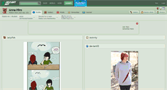 Desktop Screenshot of anna-hiro.deviantart.com