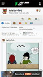 Mobile Screenshot of anna-hiro.deviantart.com