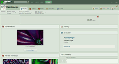 Desktop Screenshot of maskedangle.deviantart.com