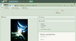 Desktop Screenshot of mark-s.deviantart.com