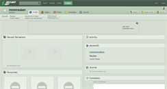 Desktop Screenshot of mmmreuben.deviantart.com