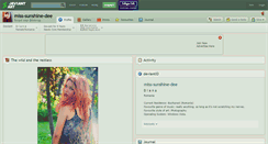 Desktop Screenshot of miss-sunshine-dee.deviantart.com