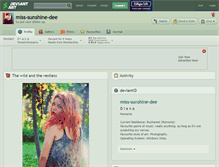 Tablet Screenshot of miss-sunshine-dee.deviantart.com