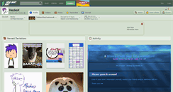 Desktop Screenshot of heckox.deviantart.com