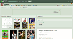 Desktop Screenshot of megayolk.deviantart.com
