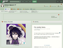 Tablet Screenshot of emina-sakura-17.deviantart.com