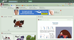 Desktop Screenshot of djc631.deviantart.com