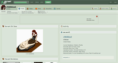 Desktop Screenshot of chibiblood.deviantart.com