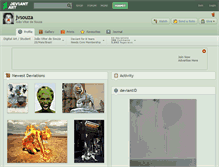 Tablet Screenshot of jvsouza.deviantart.com