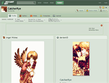 Tablet Screenshot of catcherrye.deviantart.com