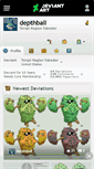 Mobile Screenshot of depthball.deviantart.com