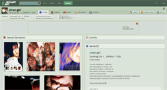 Desktop Screenshot of elven-girl.deviantart.com