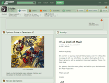 Tablet Screenshot of g1d4n.deviantart.com