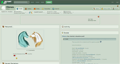Desktop Screenshot of elleness.deviantart.com