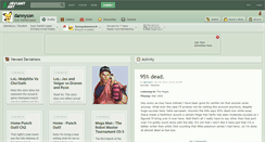 Desktop Screenshot of dannyson.deviantart.com