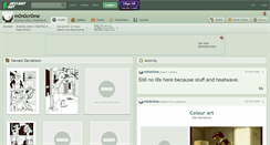 Desktop Screenshot of m0n0cr0me.deviantart.com