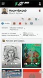 Mobile Screenshot of macondospub.deviantart.com