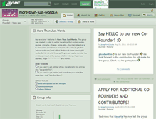 Tablet Screenshot of more-than-just-words.deviantart.com