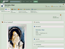 Tablet Screenshot of howvery--blue.deviantart.com
