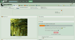 Desktop Screenshot of glowingkitten.deviantart.com