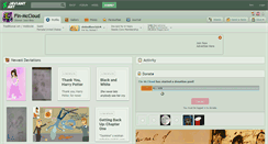 Desktop Screenshot of fin-mccloud.deviantart.com