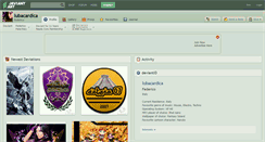 Desktop Screenshot of lubacardica.deviantart.com
