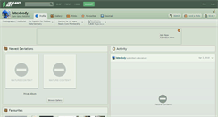 Desktop Screenshot of latexbody.deviantart.com