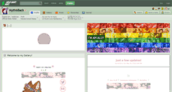 Desktop Screenshot of mythisback.deviantart.com