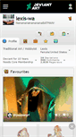 Mobile Screenshot of lexis-wa.deviantart.com