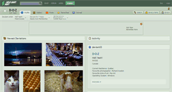 Desktop Screenshot of d-o-z.deviantart.com