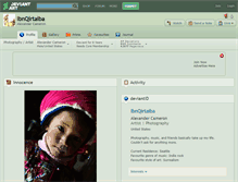 Tablet Screenshot of ibnqirtaiba.deviantart.com