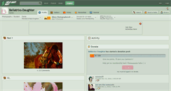 Desktop Screenshot of bellatrixs-daughter.deviantart.com