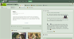 Desktop Screenshot of antiordontwilight.deviantart.com