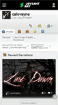 Mobile Screenshot of caiovayne.deviantart.com