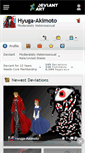 Mobile Screenshot of hyuga-akimoto.deviantart.com