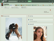 Tablet Screenshot of caoshica.deviantart.com